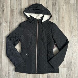 Fashion Nova Sherpa Jacket Nylon Size Medium Brand New